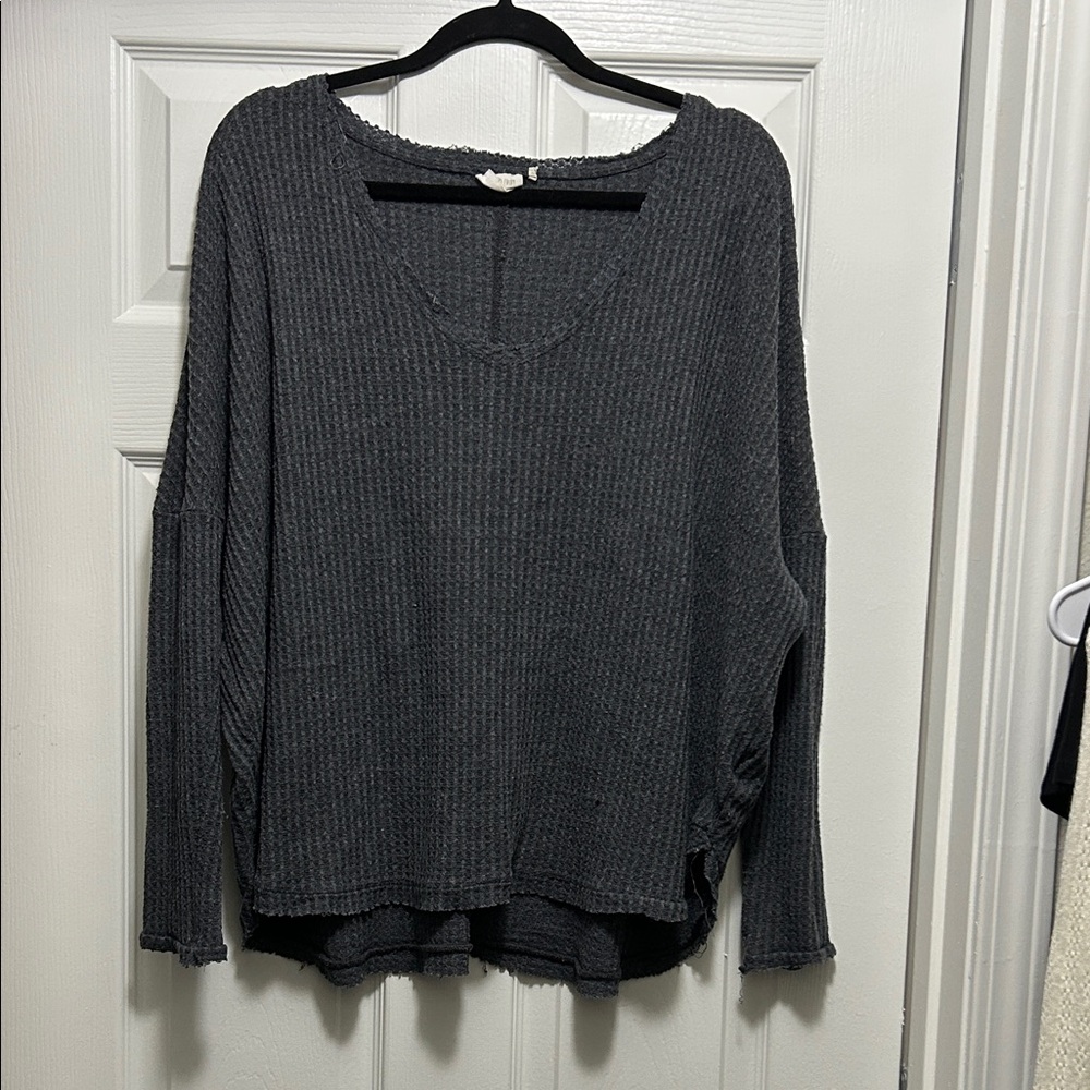 Urban Outfitters Charcoal Knit Top